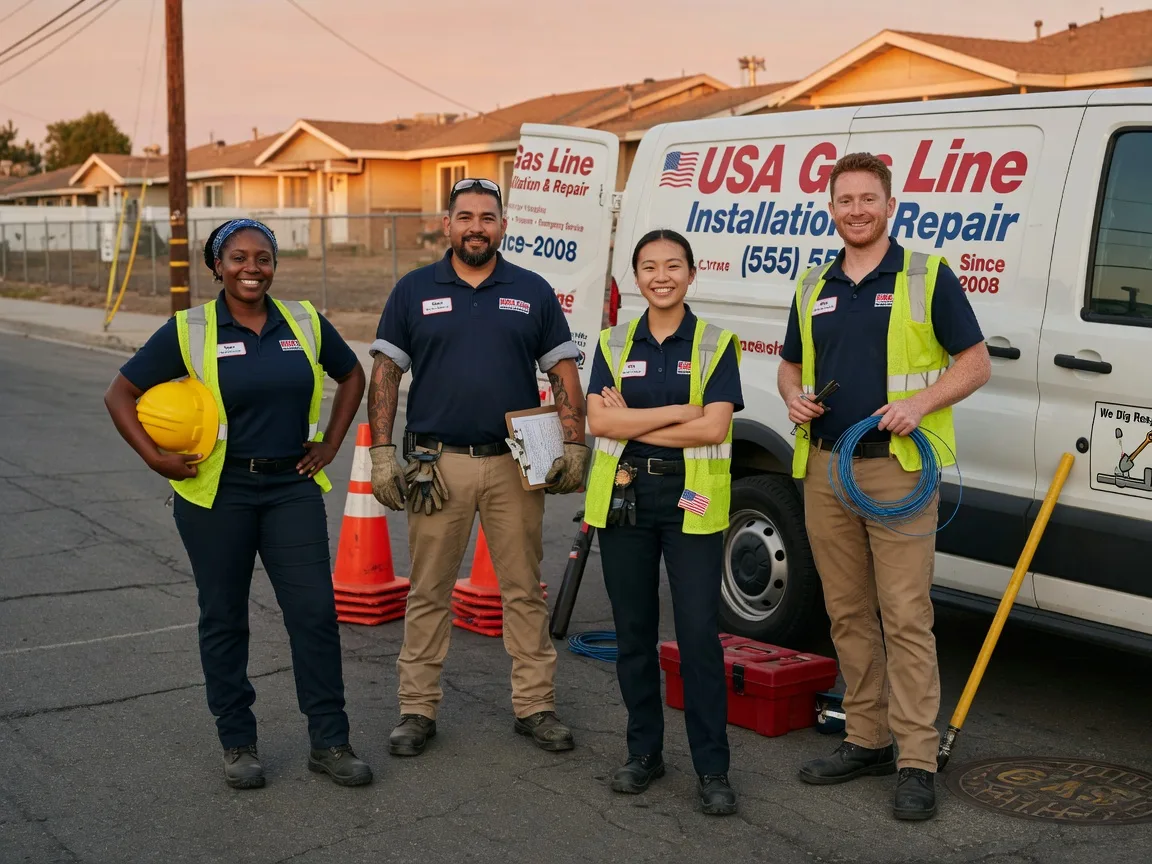 Gas Line Installation company in Shandon, CA